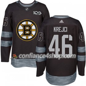 Adidas Maillot de Hockey Boston Bruins David Krejci 46 1917-2017 100th Anniversary Noir Authentic - Homme